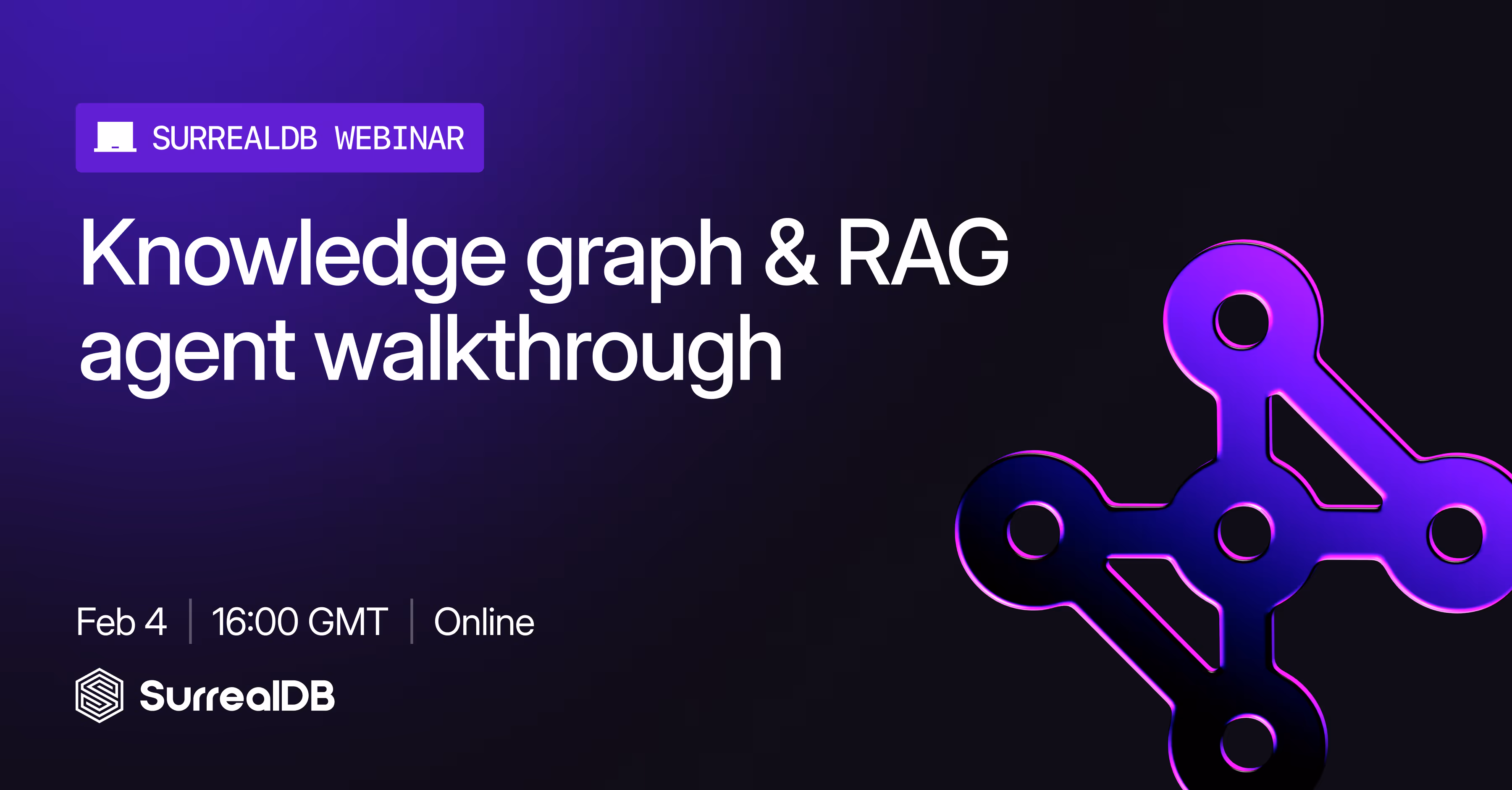 Knowledge graph and RAG agent walkthrough