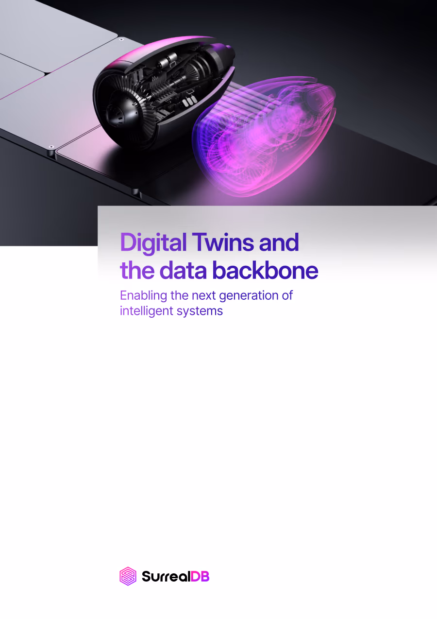 Digital Twins and the data backbone